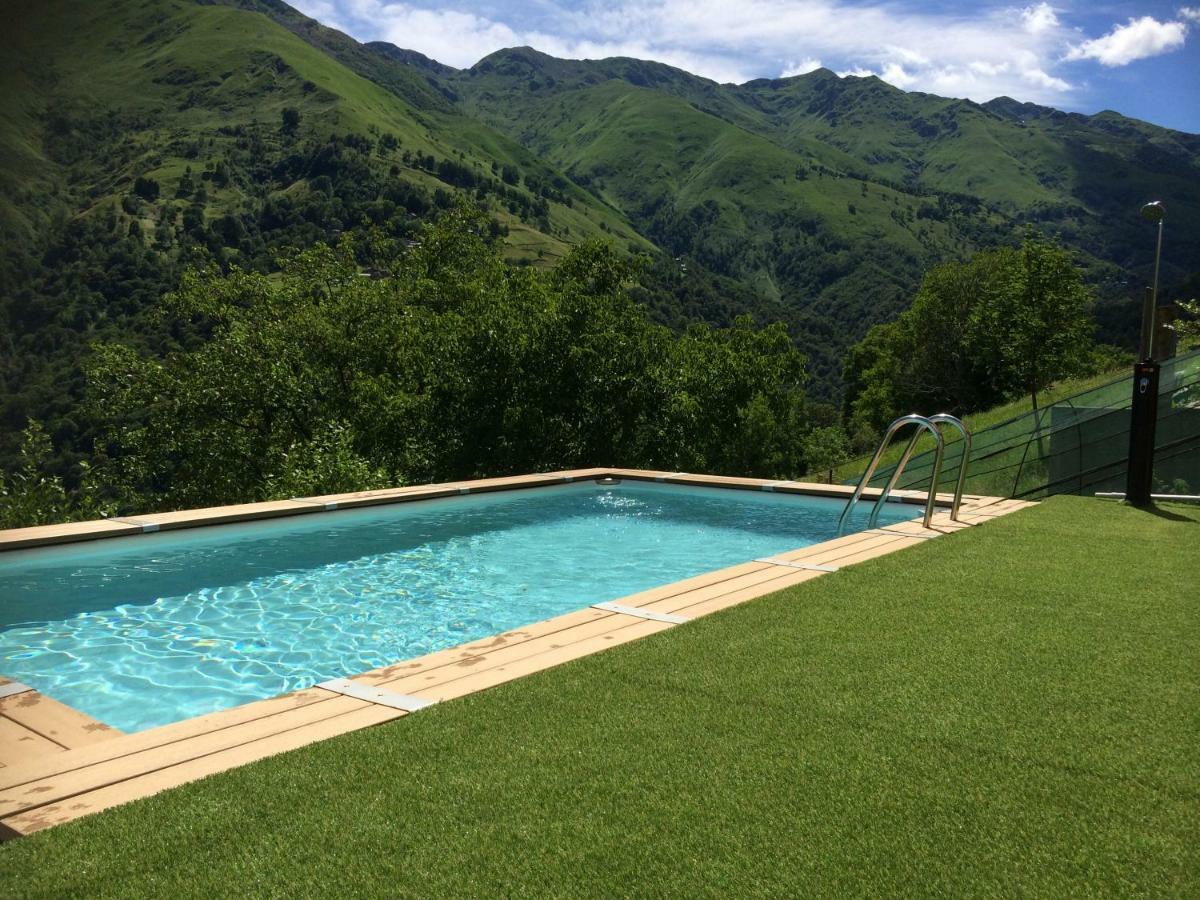 Chalet Con Piscina Garzeno Zewnętrze zdjęcie