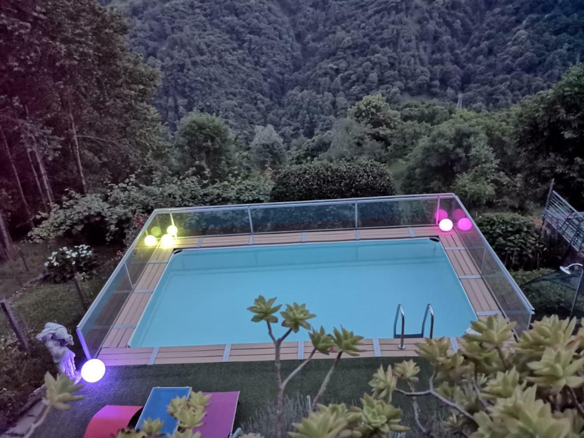 Chalet Con Piscina Garzeno Zewnętrze zdjęcie